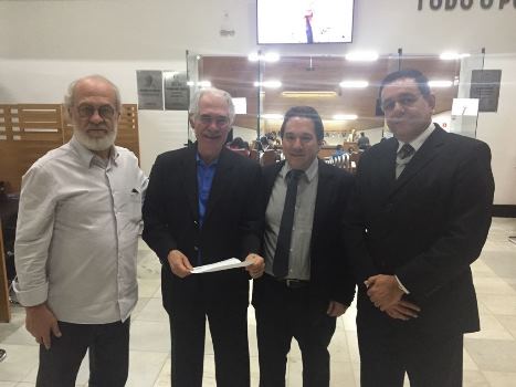 Câmara recebeu visita do Deputado Vaz de Lima