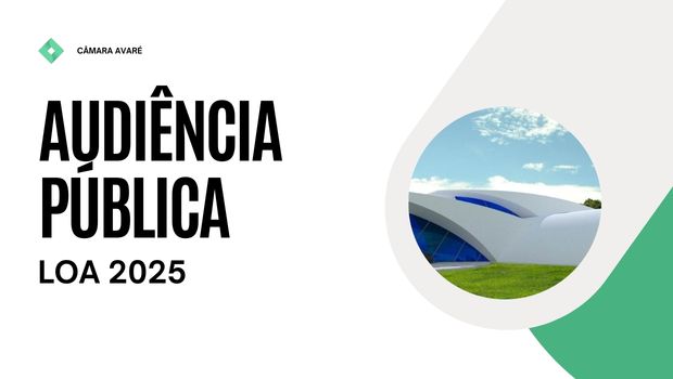Convite Audiência pública LOA 2024